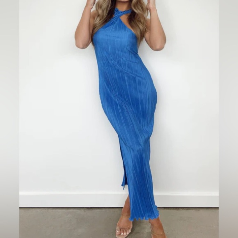 LANE 201 Summer In Sienna Dress Blue